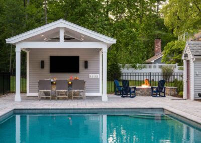 Luxury Poolside Pavilion