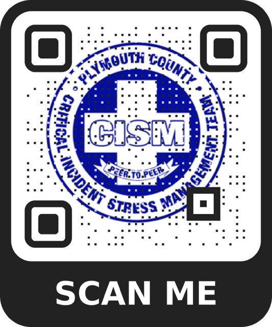 Scan to reach the Plymouth County CISM Team