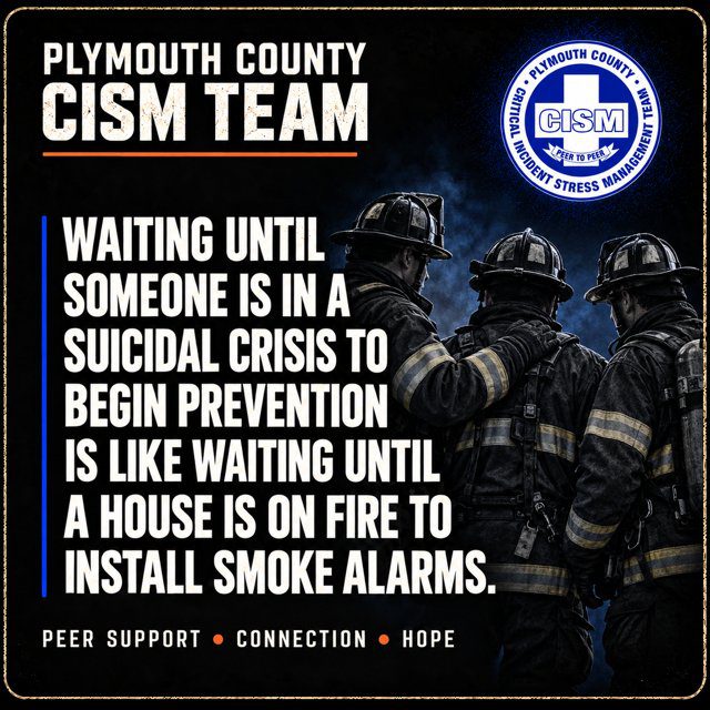 Waiting until someone is in a suicidal crisis to begin prevention is like waiting until a house is on fire to install smoke alarms