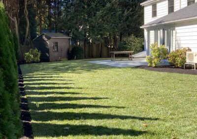 lawn installation wrentham norfolk franklin foxboro ma 12