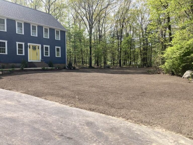 Lawn Installation project by Ten Four Landscape & Construction, serving Bellingham, MA
