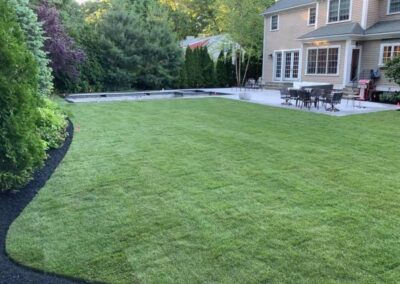 lawn installation wrentham norfolk franklin foxboro ma 20