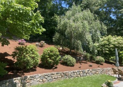 mulch edging wrentham norfolk franklin foxboro ma 3