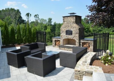 outdoor firepits seating areas wrentham norfolk franklin foxboro ma 12