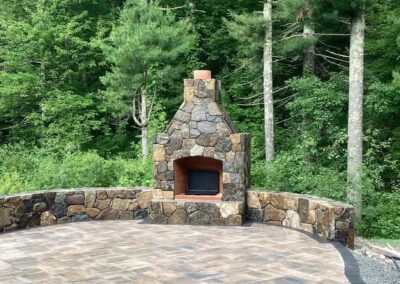 outdoor firepits seating areas wrentham norfolk franklin foxboro ma 3