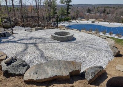 outdoor firepits seating areas wrentham norfolk franklin foxboro ma 7