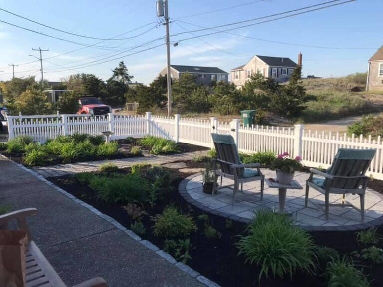 Outdoor Firepits & Seating Areas project by Ten Four Landscape & Construction, serving Medway, MA