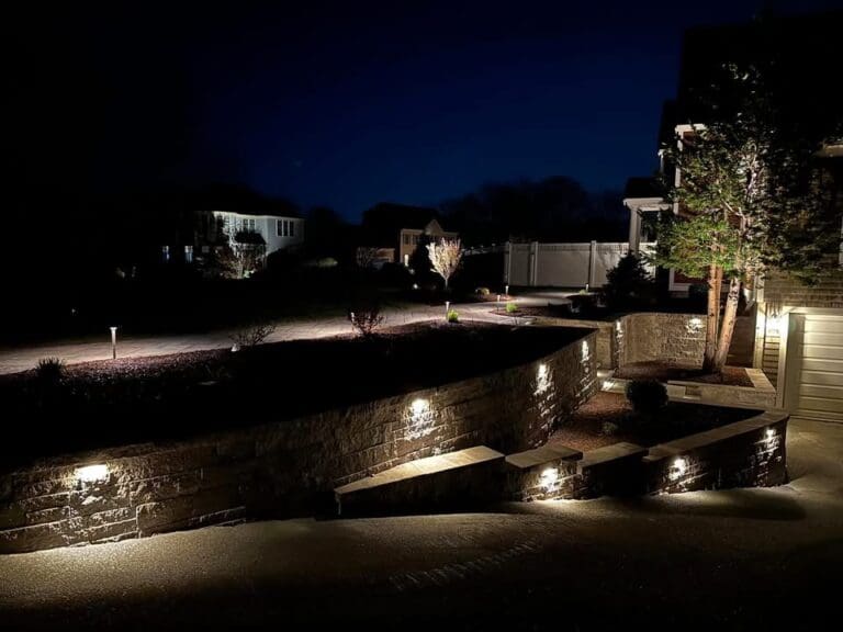 Retaining Walls project by Ten Four Landscape & Construction, serving Franklin, MA