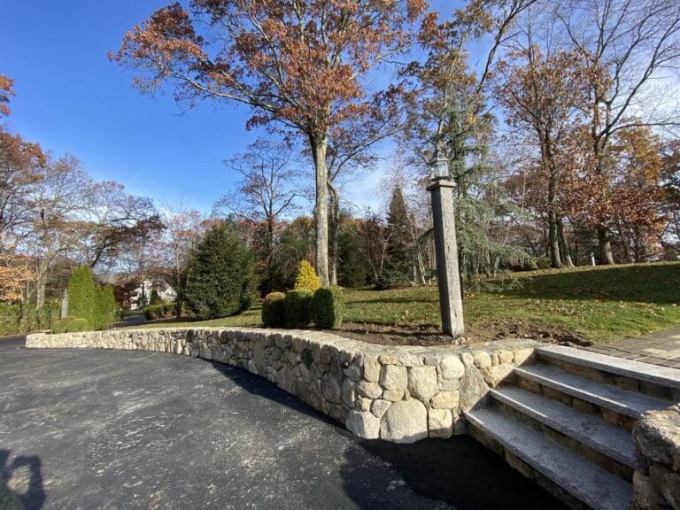 Retaining Walls project by Ten Four Landscape & Construction, serving Bellingham, MA