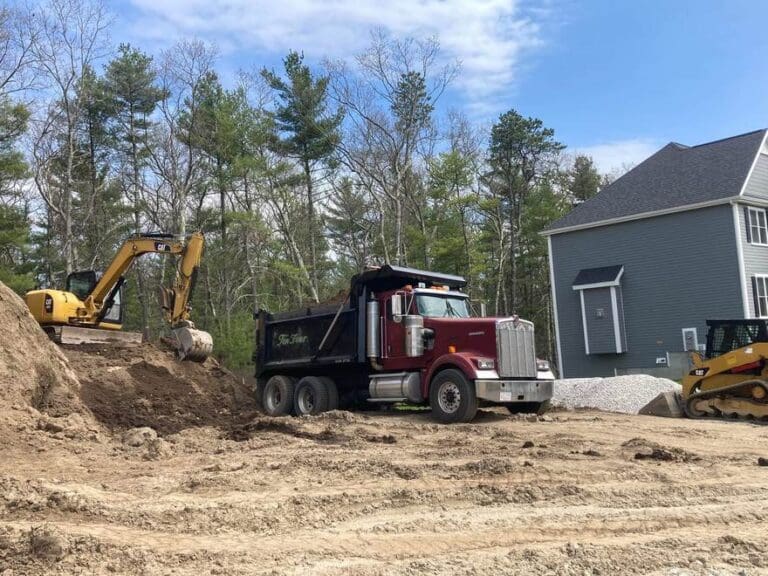Sitework in Wrentham, Norfolk, Franklin & Foxboro, MA by Ten Four Landscape & Construction